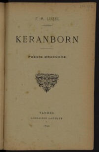 Keranborn : poésie bretonne / F.-M. Luzel